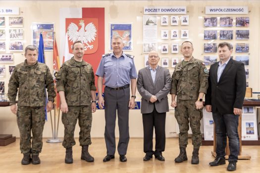 Z wizytą u Dowódcy 3. Wrocławskiej Brygady Radiotechnicznej