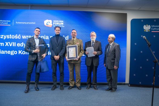 Minister Gawkowski wręczył nagrody w ramach Ogólnopolskiego Międzyuczelnianego Konkursu Młodych Mistrzów