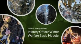 Udział podchorążych WEL w Infantry Officer Winter Warfare Basic Module w Estonii